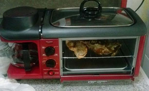 3 in 1 toaster oven coffee grill