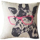 giraffe - Dorm Decor throw pillows