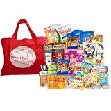 Healthy Snacks Gift Box, College Dorm, Military,Breakroom Bundle Gift (45 Count)NC