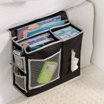6 Pocket Bedside Storage Mattress Book Remote Caddy
