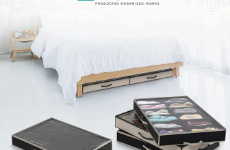 Under Bed Shoe Storage Organizer: A Dorm Room Essential for Tidy Spaces