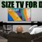 Best Size TV for Dorm