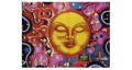 Psychedelic Celestial Tapestry Hippie Decor