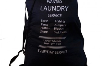 Huge Laundry Bag with Drawstring and Shoulder Strap