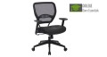 Adjustable Leather Office Chair with Tilt Control